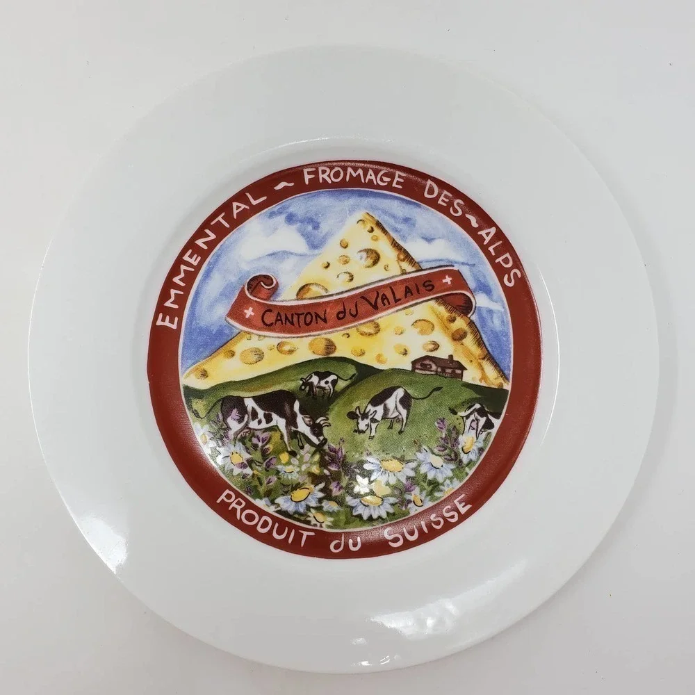 Restoration Hardware Ceramic Dessert 4 Plates Set
